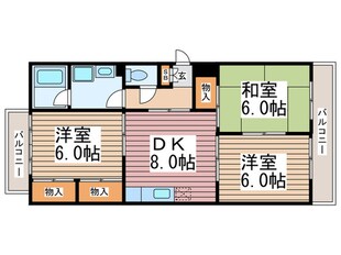 エクセレンスアライの物件間取画像